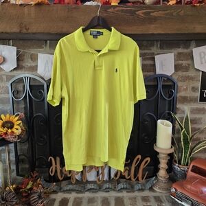 Polo Ralph Lauren Size XL Neon Yellow Super Soft